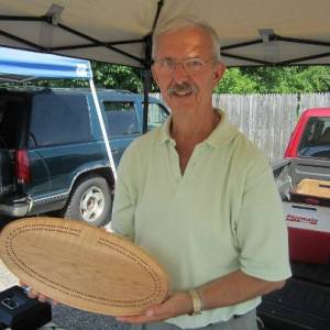 Fred With Cribbage Board