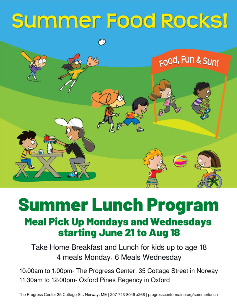 Summer Lunch Program The Progress Center